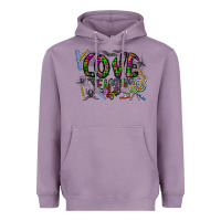 I Love Teaching Heavyweight Hoodie | Teevron