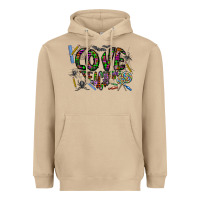 Mushroom i love teaching Heavyweight Hoodie - CowhideDigitalArt
