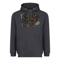 Smoke i love teaching Heavyweight Hoodie - CowhideDigitalArt