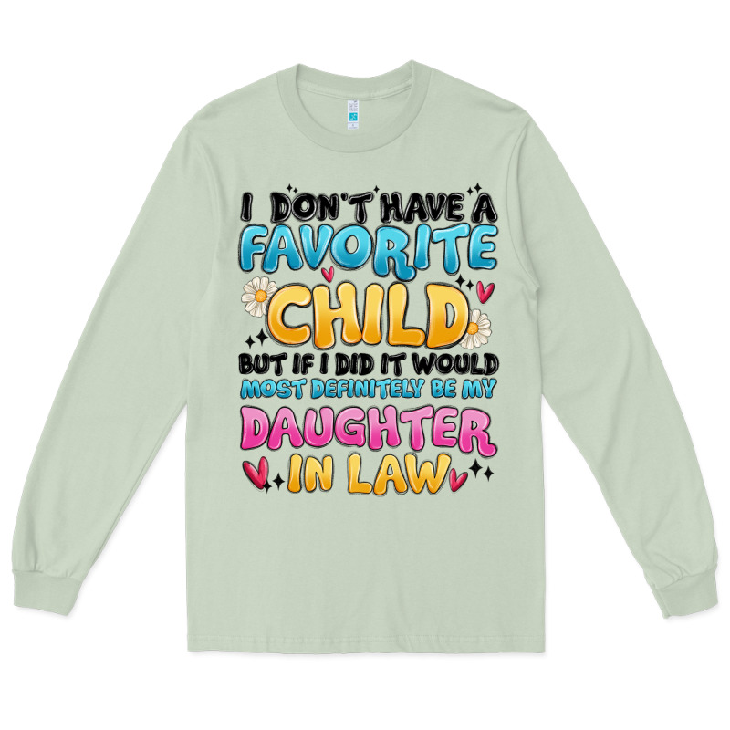 I Don't Have A Favorite Child Long Sleeve Tee by MaliasSmallBusiness | Teevron