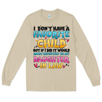 Mushroom i don't have a favorite child Long Sleeve Tee - MaliasSmallBusiness