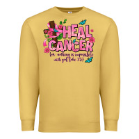Antique Gold heal cancer Premium Sweatshirt - AdoDesignShop