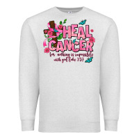 Oatmeal Heather heal cancer Premium Sweatshirt - AdoDesignShop