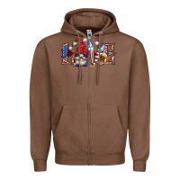 Love 4th July With Gnome Billie Wilder Zipper Hoodie | Teevron