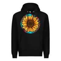 Black sunflower christmas ornament Premium Hoodie - Jasminsmagicworld