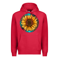 Cardinal sunflower christmas ornament Premium Hoodie - Jasminsmagicworld