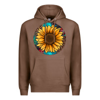 Chestnut sunflower christmas ornament Premium Hoodie - Jasminsmagicworld