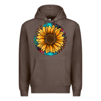 Coffee sunflower christmas ornament Premium Hoodie - Jasminsmagicworld