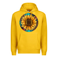 Lemon sunflower christmas ornament Premium Hoodie - Jasminsmagicworld