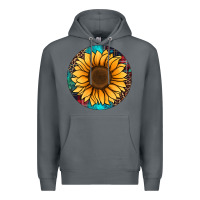 Rock sunflower christmas ornament Premium Hoodie - Jasminsmagicworld