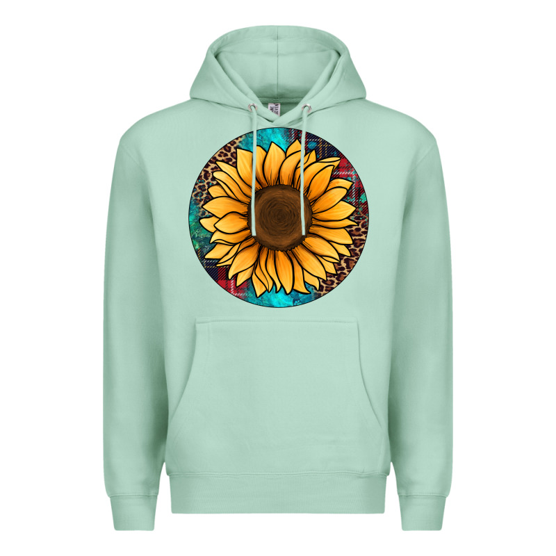 Sunflower Christmas Ornament Premium Hoodie by Jasminsmagicworld | Teevron