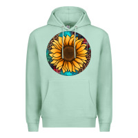 Seafoam sunflower christmas ornament Premium Hoodie - Jasminsmagicworld
