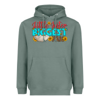 Sage little sister biggest fan Heavyweight Hoodie - HRA Design Shop