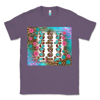 Lavender teacher gemstone and pink flower tumbler Classic Tee - BundleAndBundleShop