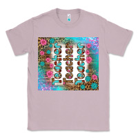 Lilac teacher gemstone and pink flower tumbler Classic Tee - BundleAndBundleShop