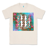Natural teacher gemstone and pink flower tumbler Classic Tee - BundleAndBundleShop