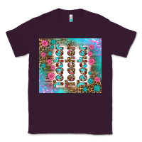 Plum teacher gemstone and pink flower tumbler Classic Tee - BundleAndBundleShop