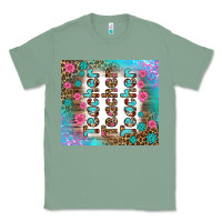 Sage teacher gemstone and pink flower tumbler Classic Tee - BundleAndBundleShop