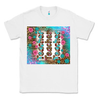 White teacher gemstone and pink flower tumbler Classic Tee - BundleAndBundleShop