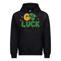Black go luck yourself Urban Hoodie - MaliasSmallBusiness