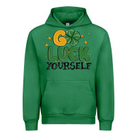 Emerald go luck yourself Urban Hoodie - MaliasSmallBusiness