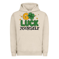Pigment French Oak go luck yourself Urban Hoodie - MaliasSmallBusiness