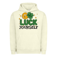 Pigment Pistachio go luck yourself Urban Hoodie - MaliasSmallBusiness