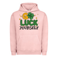 Pigment Salmon go luck yourself Urban Hoodie - MaliasSmallBusiness
