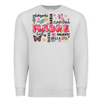 Dove Grey ella es mama Premium Sweatshirt - JahusDesignShop