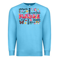 Ocean Blue ella es mama Premium Sweatshirt - JahusDesignShop