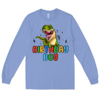 Colony Blue birthday boy Long Sleeve Tee - MaliasSmallBusiness