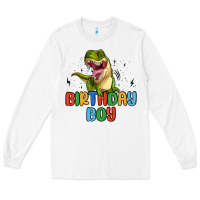 White birthday boy Long Sleeve Tee - MaliasSmallBusiness