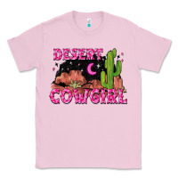 Bubblegum Pink desert cowgirl Classic Tee - Zillion Design Studio