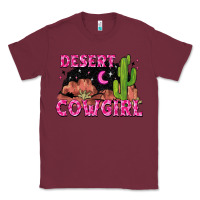 Burgundy desert cowgirl Classic Tee - Zillion Design Studio
