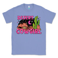 Colony Blue desert cowgirl Classic Tee - Zillion Design Studio