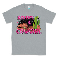 Heather Grey desert cowgirl Classic Tee - Zillion Design Studio