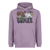 Lavender let's go ghouls Heavyweight Hoodie - CowhideDigitalArt