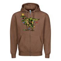 Chestnut tree rex christmas Zipper Hoodie - Zillion Design Studio