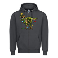 Smoke tree rex christmas Zipper Hoodie - Zillion Design Studio