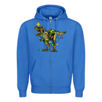 True Royal tree rex christmas Zipper Hoodie - Zillion Design Studio