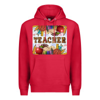 Cardinal Teacher Premium Hoodie - LillyAllenDesigns