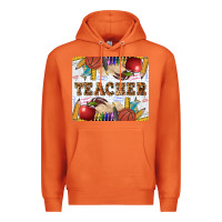 Carrot Teacher Premium Hoodie - LillyAllenDesigns