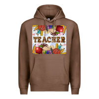 Chestnut Teacher Premium Hoodie - LillyAllenDesigns