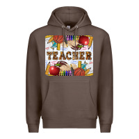 Coffee Teacher Premium Hoodie - LillyAllenDesigns