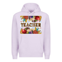 Lilac Teacher Premium Hoodie - LillyAllenDesigns