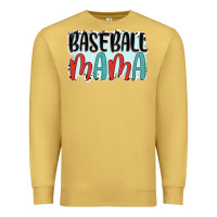 Antique Gold baseball mama Premium Sweatshirt - JahusDesignShop