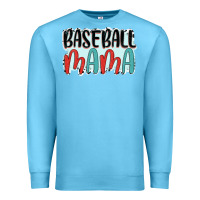 Ocean Blue baseball mama Premium Sweatshirt - JahusDesignShop