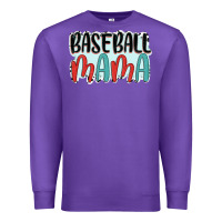 Purple baseball mama Premium Sweatshirt - JahusDesignShop