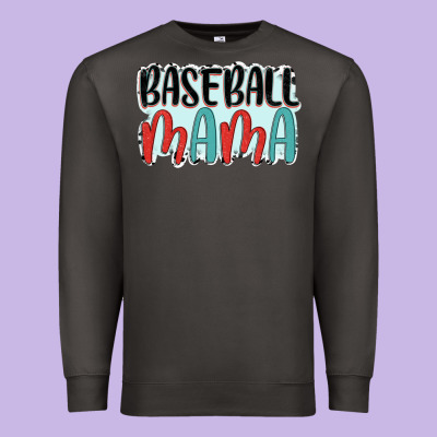 Baseball Mama Premium Sweatshirt Designed By Jahusdesignshop