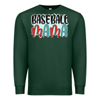 Sports Green baseball mama Premium Sweatshirt - JahusDesignShop